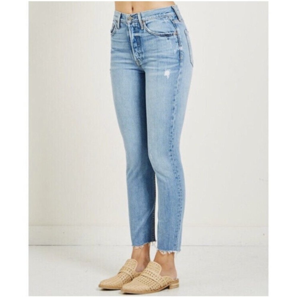 GRLFRND Karolina Jeans in Instant Karma Wash 27